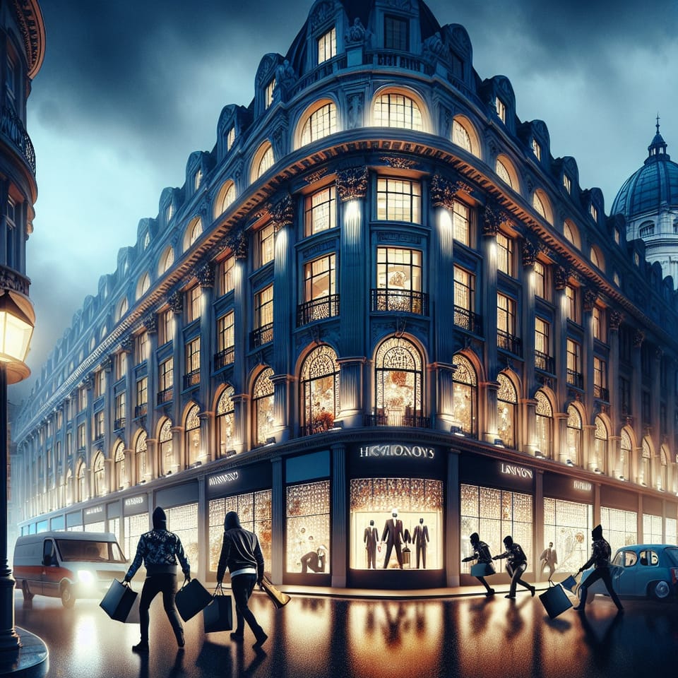 Tackling shoplifting in London using modern technologies